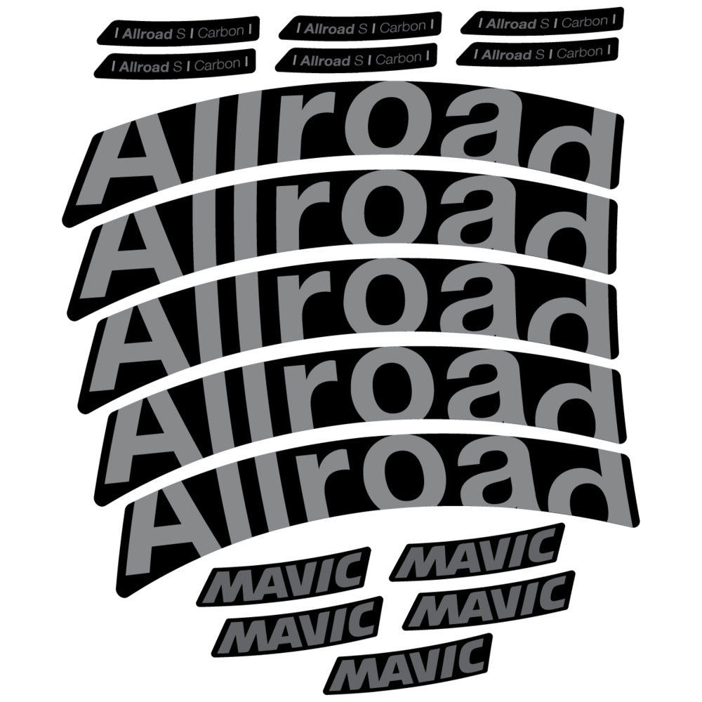 Decal for Mavic Allroad S Carbon 2025, Road Wheel, bike sticker vinyl