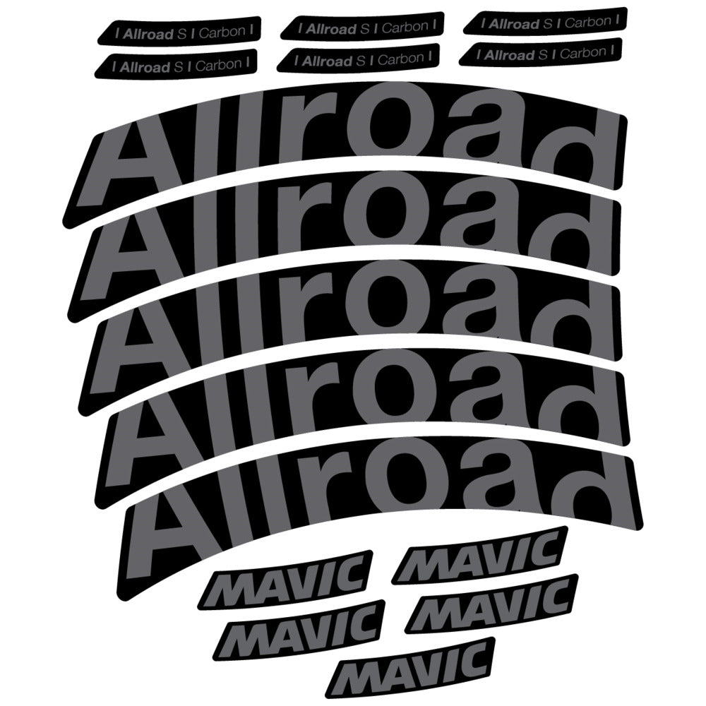 Decal for Mavic Allroad S Carbon 2025, Road Wheel, bike sticker vinyl
