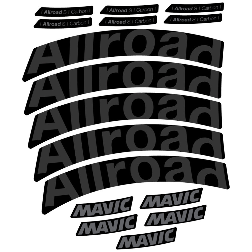 Decal for Mavic Allroad S Carbon 2025, Road Wheel, bike sticker vinyl