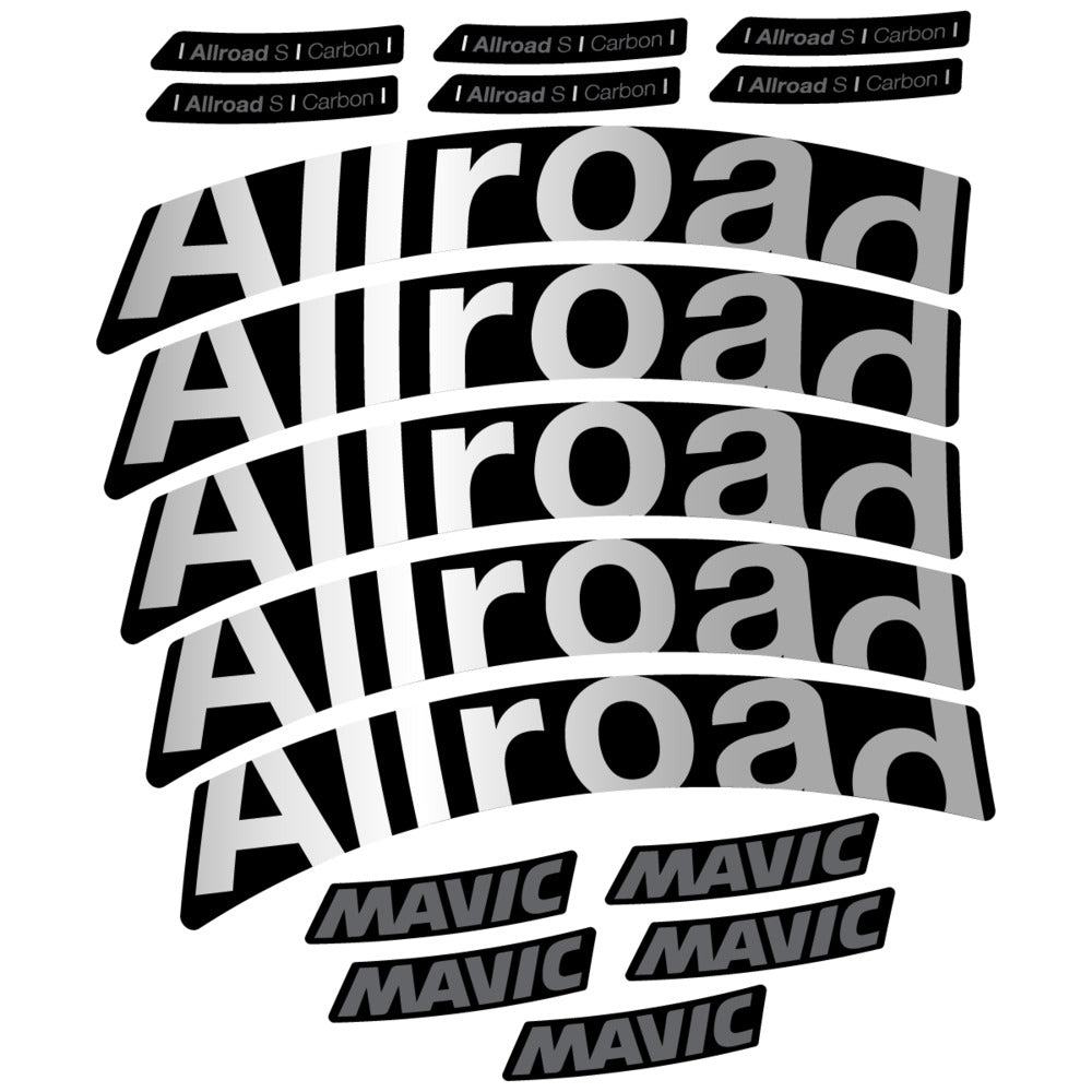 Decal for Mavic Allroad S Carbon 2025, Road Wheel, bike sticker vinyl