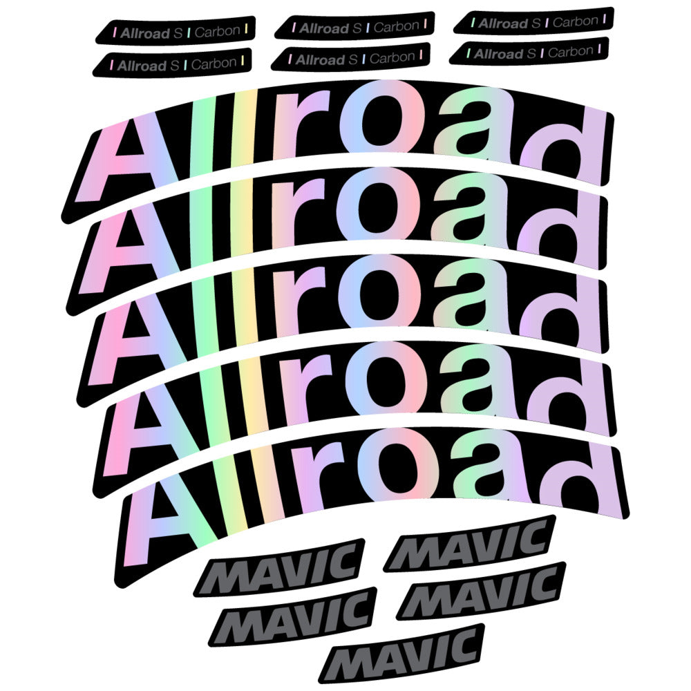 Decal for Mavic Allroad S Carbon 2025, Road Wheel, bike sticker vinyl