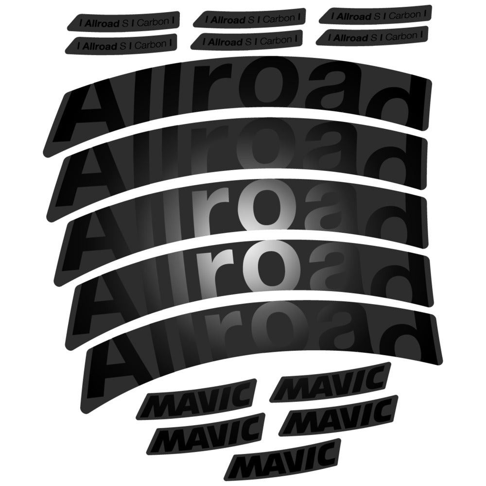 Decal for Mavic Allroad S Carbon 2025, Road Wheel, bike sticker vinyl