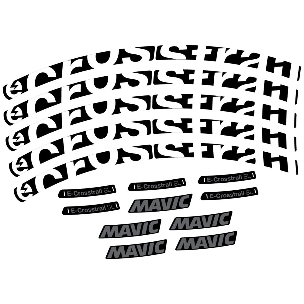 Decal for Mavic E-Crosstrail SL 2025, Mountain Wheel, bike sticker vinyl