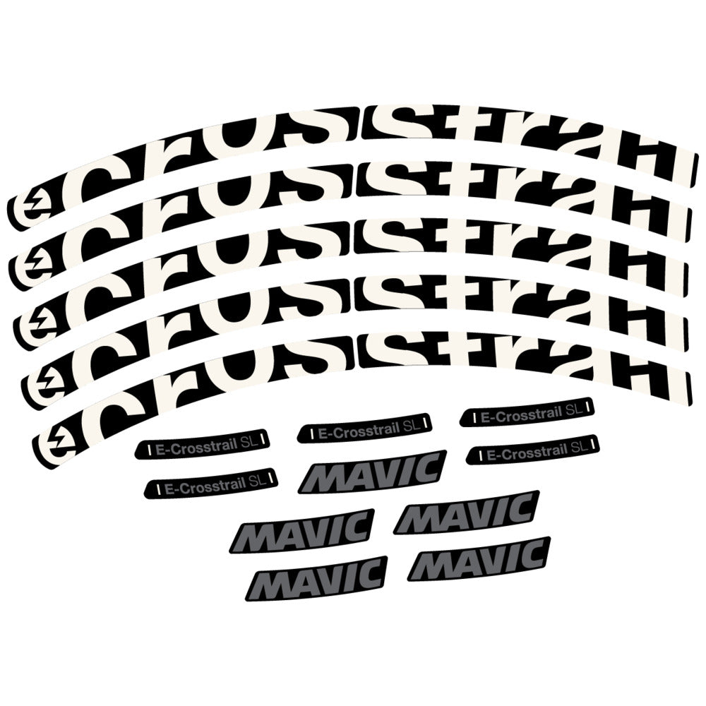 Decal for Mavic E-Crosstrail SL 2025, Mountain Wheel, bike sticker vinyl