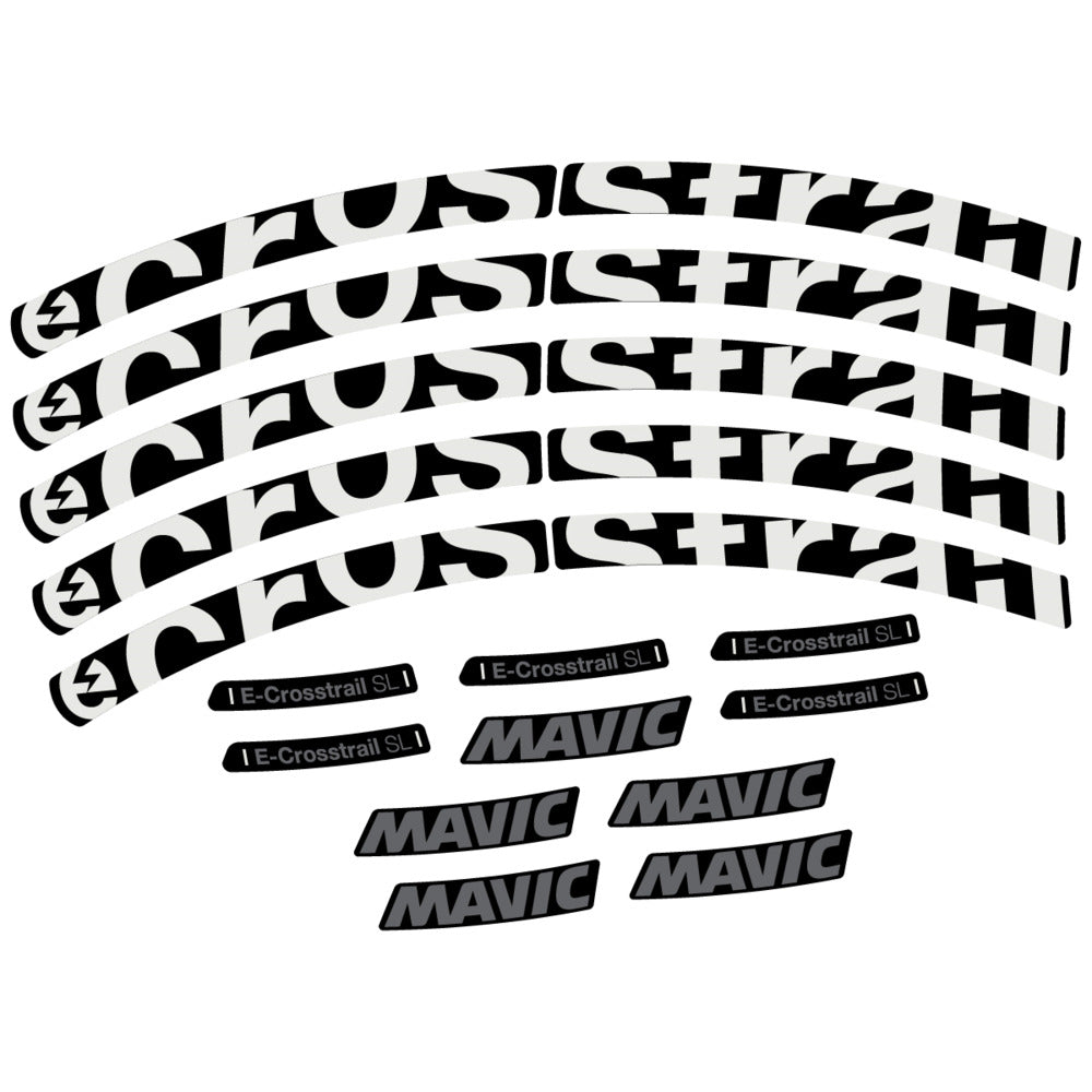 Decal for Mavic E-Crosstrail SL 2025, Mountain Wheel, bike sticker vinyl