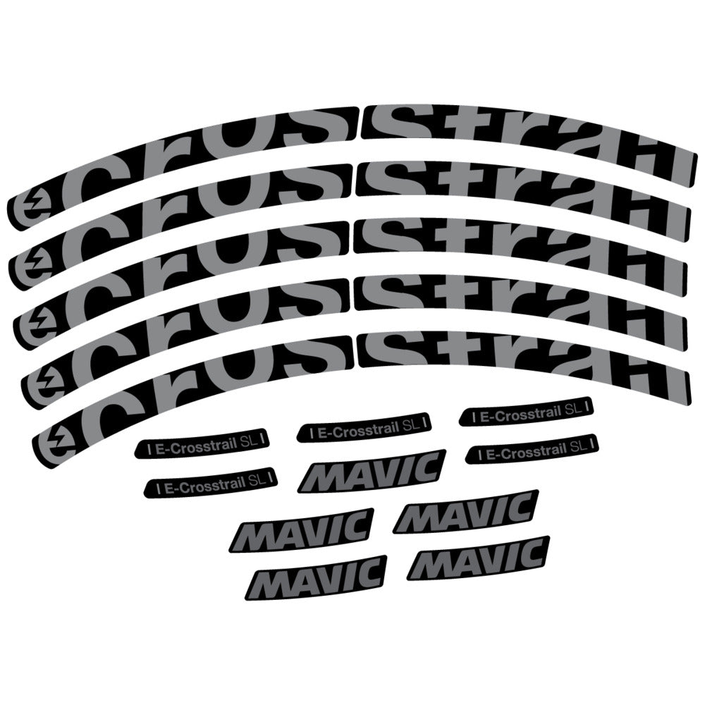 Decal for Mavic E-Crosstrail SL 2025, Mountain Wheel, bike sticker vinyl