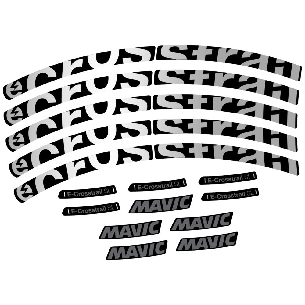 Decal for Mavic E-Crosstrail SL 2025, Mountain Wheel, bike sticker vinyl
