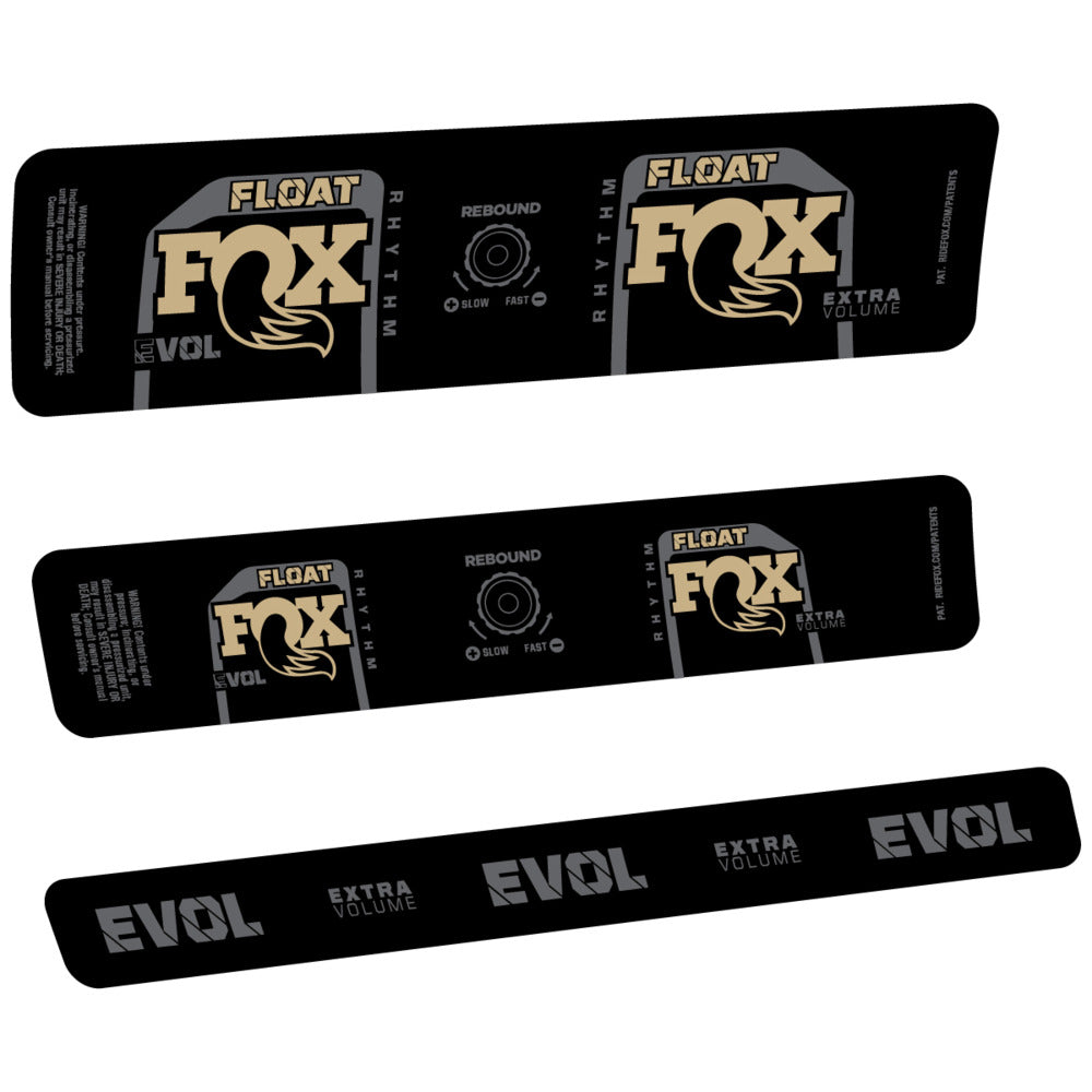 Decal for Fox Float Rhythm Inline R 2025, Rear Shox, bike sticker vinyl
