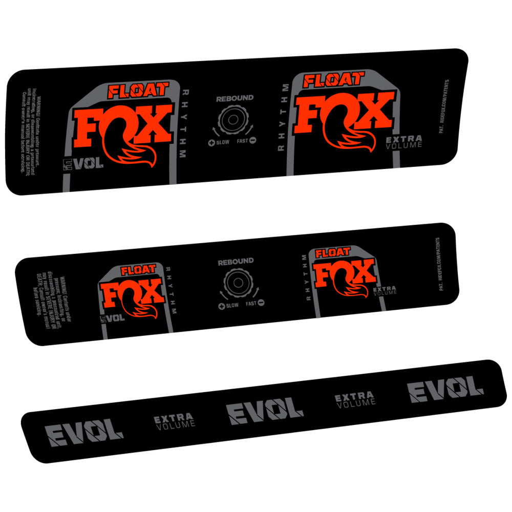 Decal for Fox Float Rhythm Inline R 2025, Rear Shox, bike sticker vinyl