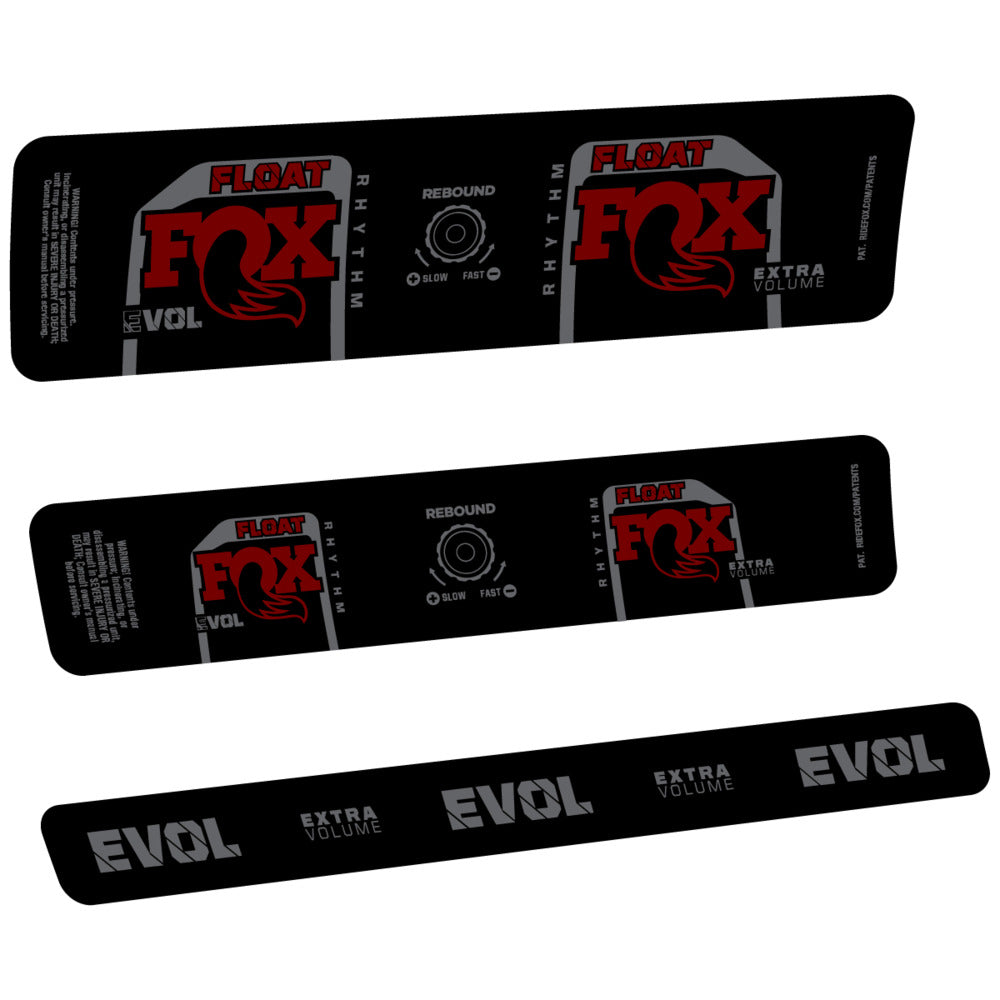 Decal for Fox Float Rhythm Inline R 2025, Rear Shox, bike sticker vinyl