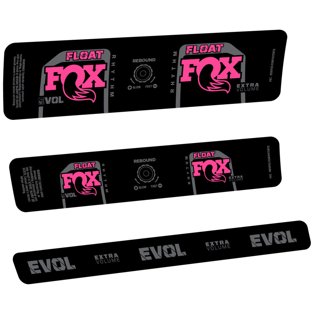 Decal for Fox Float Rhythm Inline R 2025, Rear Shox, bike sticker vinyl