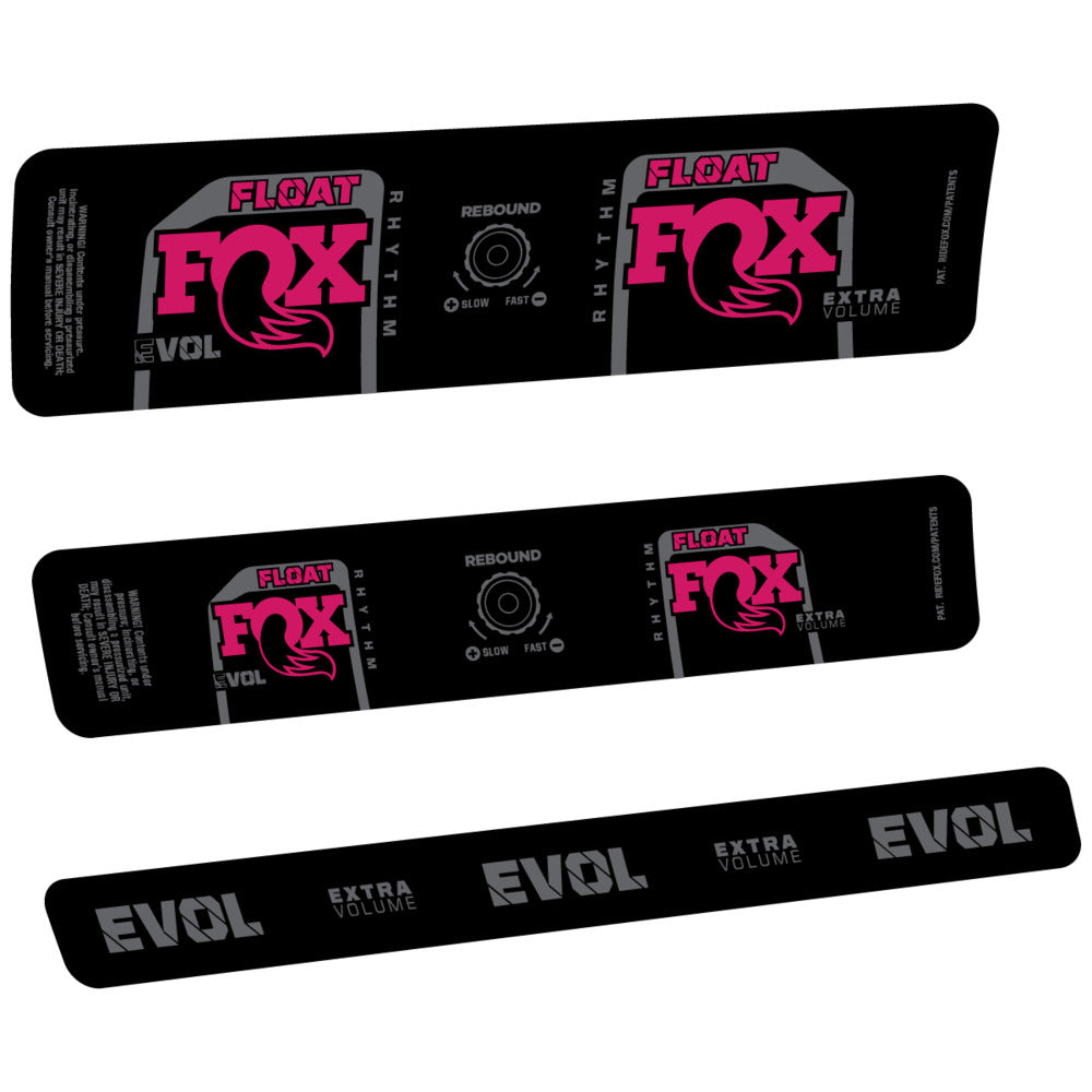 Decal for Fox Float Rhythm Inline R 2025, Rear Shox, bike sticker vinyl