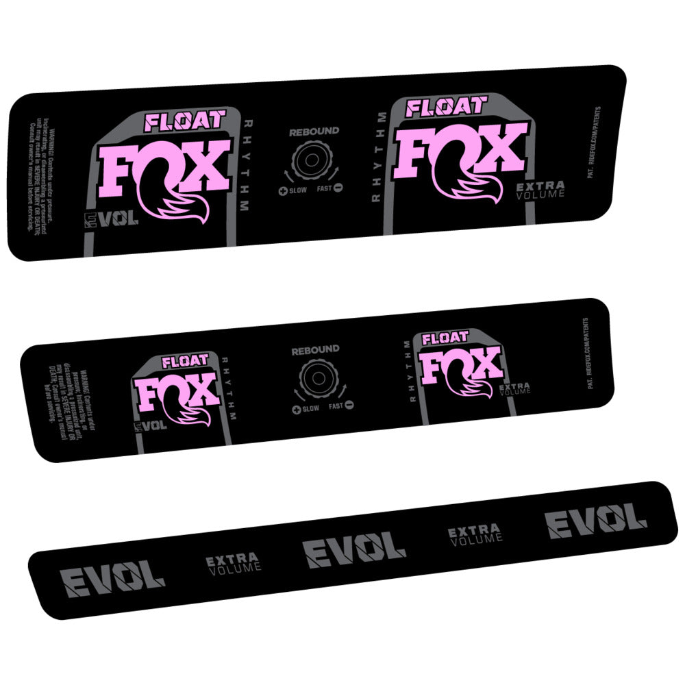 Decal for Fox Float Rhythm Inline R 2025, Rear Shox, bike sticker vinyl