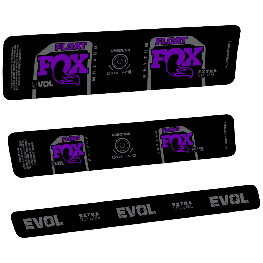 Decal for Fox Float Rhythm Inline R 2025, Rear Shox, bike sticker vinyl