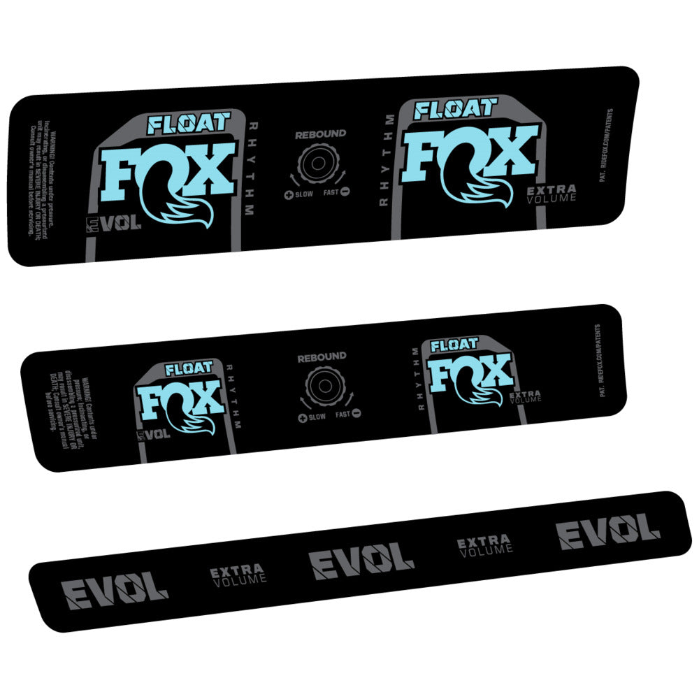 Decal for Fox Float Rhythm Inline R 2025, Rear Shox, bike sticker vinyl