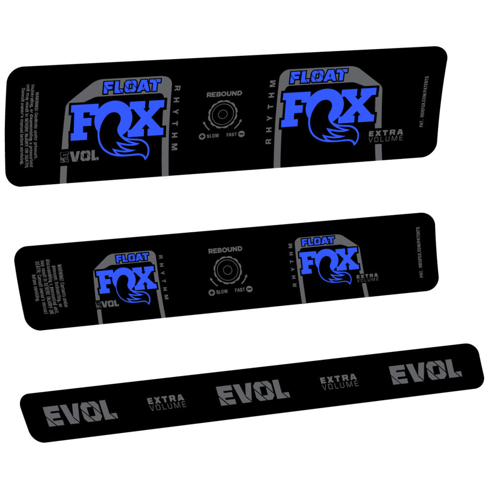 Decal for Fox Float Rhythm Inline R 2025, Rear Shox, bike sticker vinyl