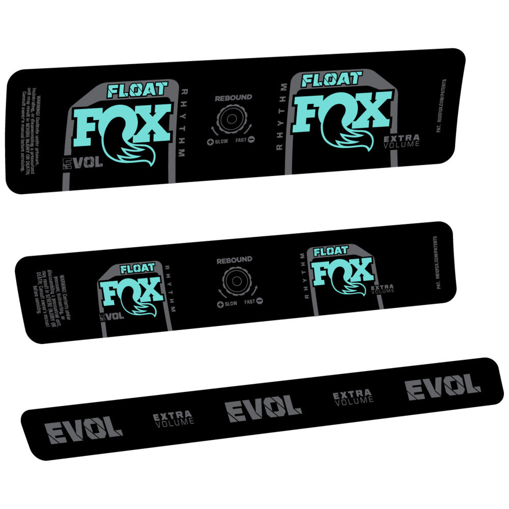 Decal for Fox Float Rhythm Inline R 2025, Rear Shox, bike sticker vinyl