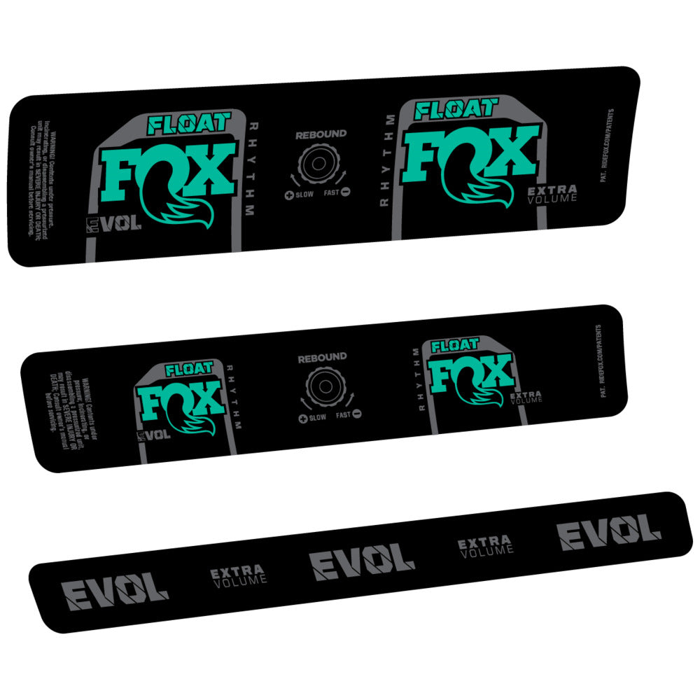 Decal for Fox Float Rhythm Inline R 2025, Rear Shox, bike sticker vinyl