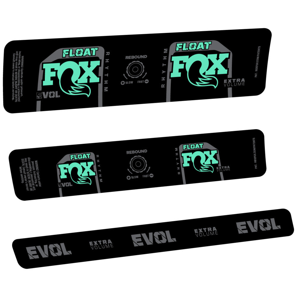 Decal for Fox Float Rhythm Inline R 2025, Rear Shox, bike sticker vinyl