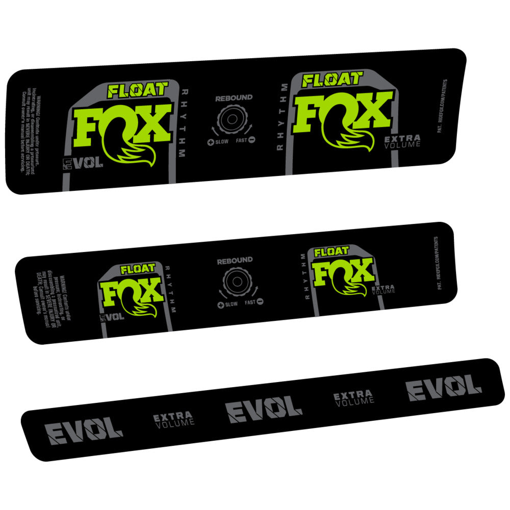 Decal for Fox Float Rhythm Inline R 2025, Rear Shox, bike sticker vinyl