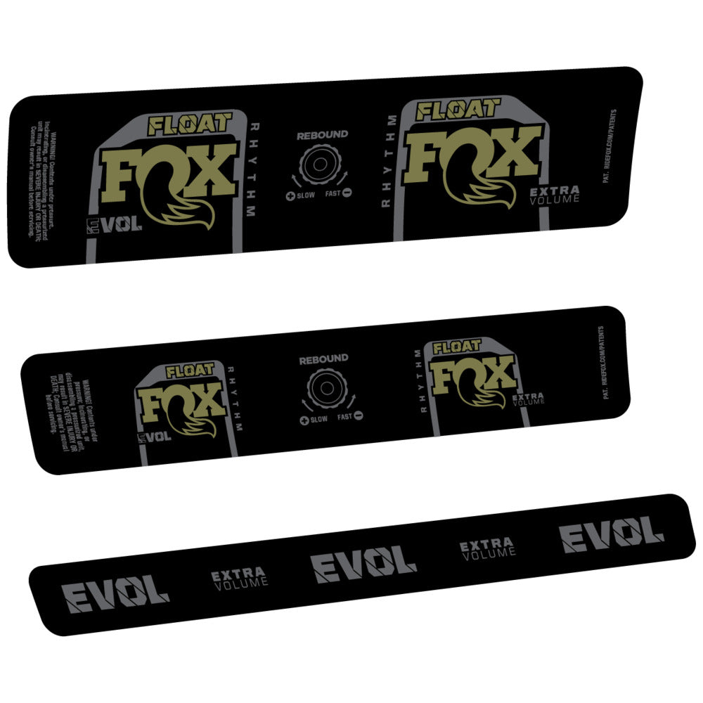 Decal for Fox Float Rhythm Inline R 2025, Rear Shox, bike sticker vinyl