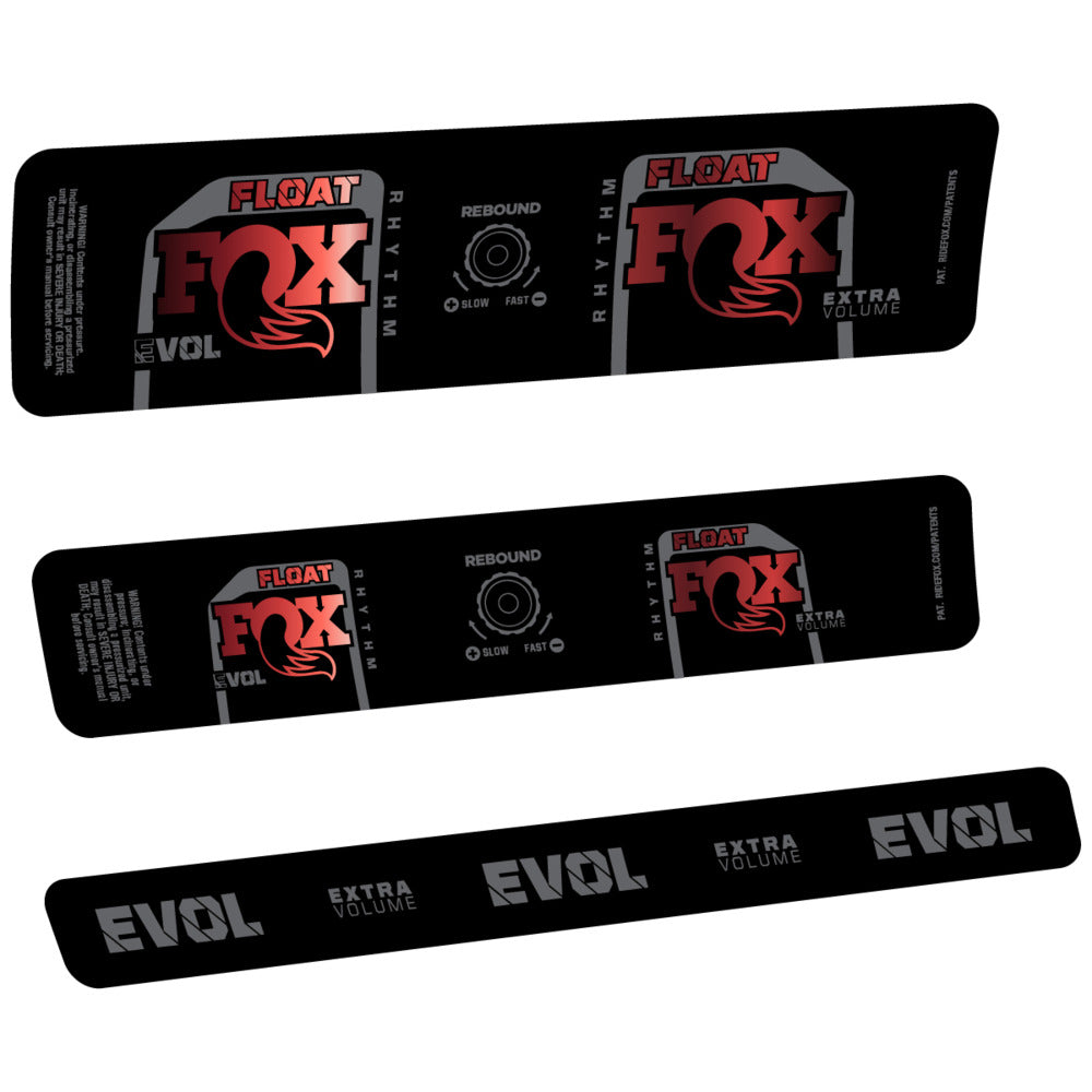 Decal for Fox Float Rhythm Inline R 2025, Rear Shox, bike sticker vinyl