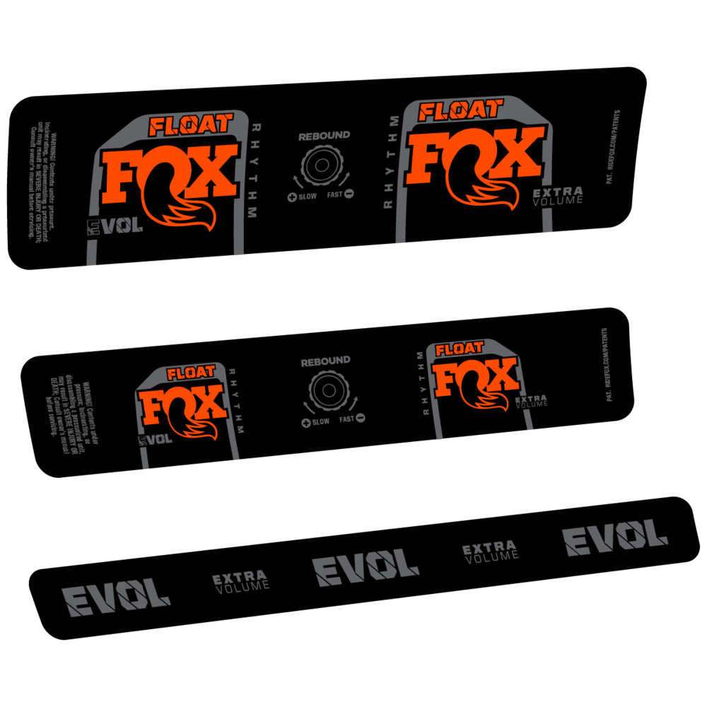 Decal for Fox Float Rhythm Inline R 2025, Rear Shox, bike sticker vinyl