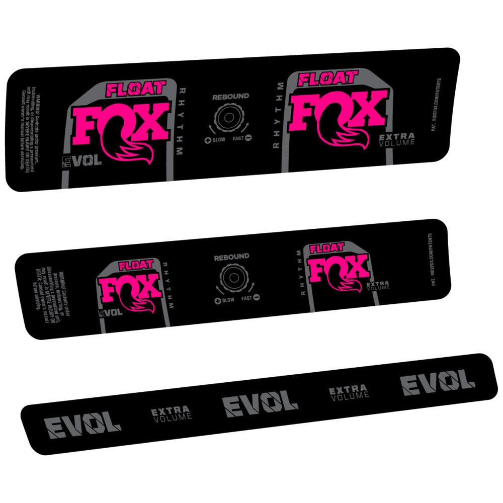 Decal for Fox Float Rhythm Inline R 2025, Rear Shox, bike sticker vinyl