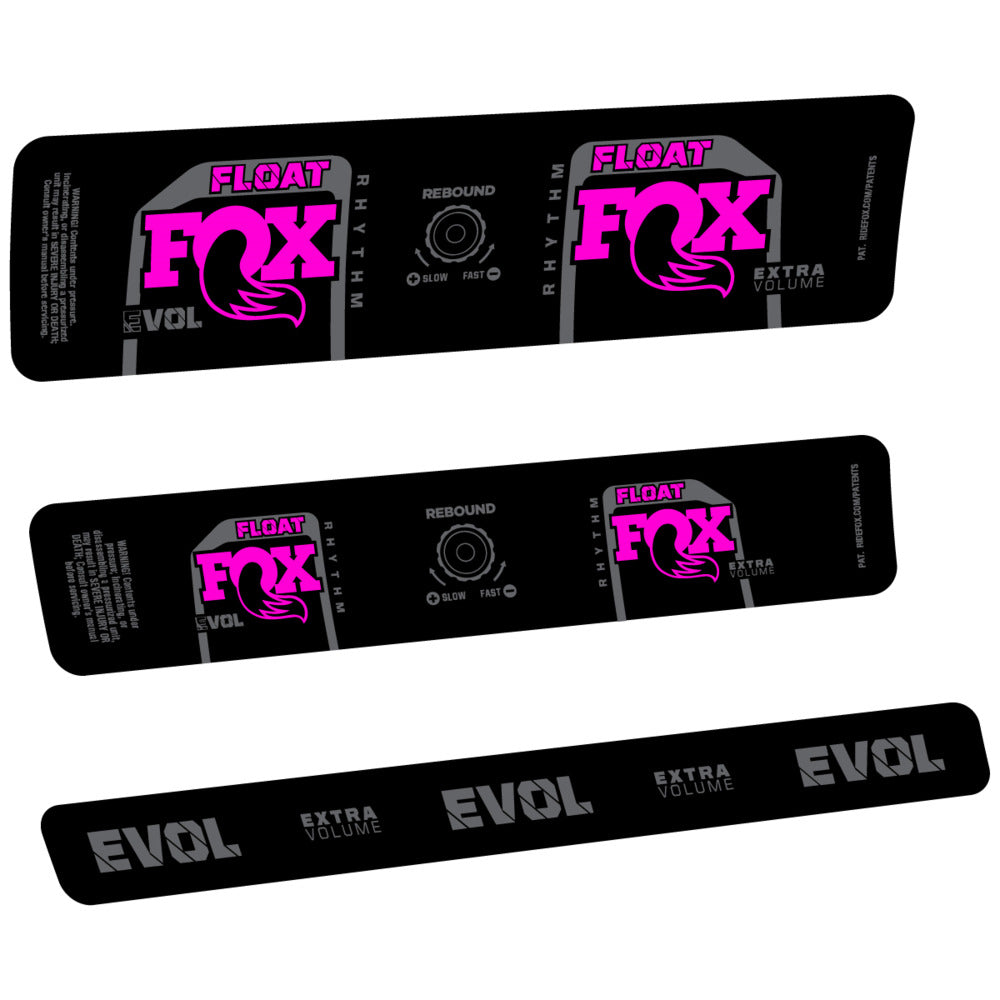 Decal for Fox Float Rhythm Inline R 2025, Rear Shox, bike sticker vinyl