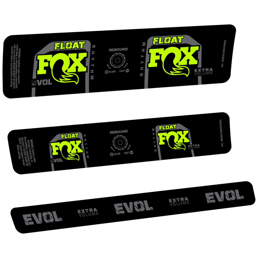 Decal for Fox Float Rhythm Inline R 2025, Rear Shox, bike sticker vinyl