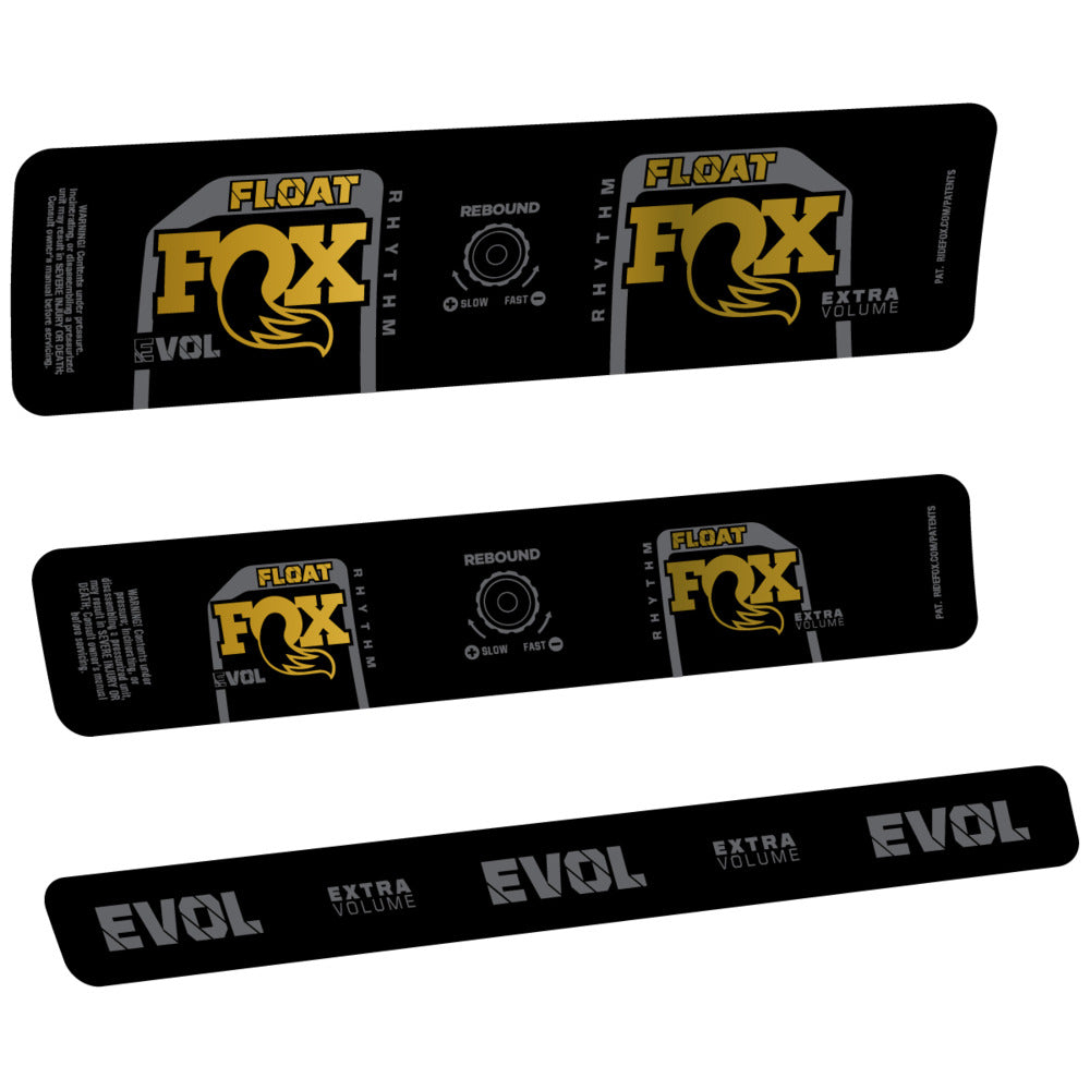 Decal for Fox Float Rhythm Inline R 2025, Rear Shox, bike sticker vinyl