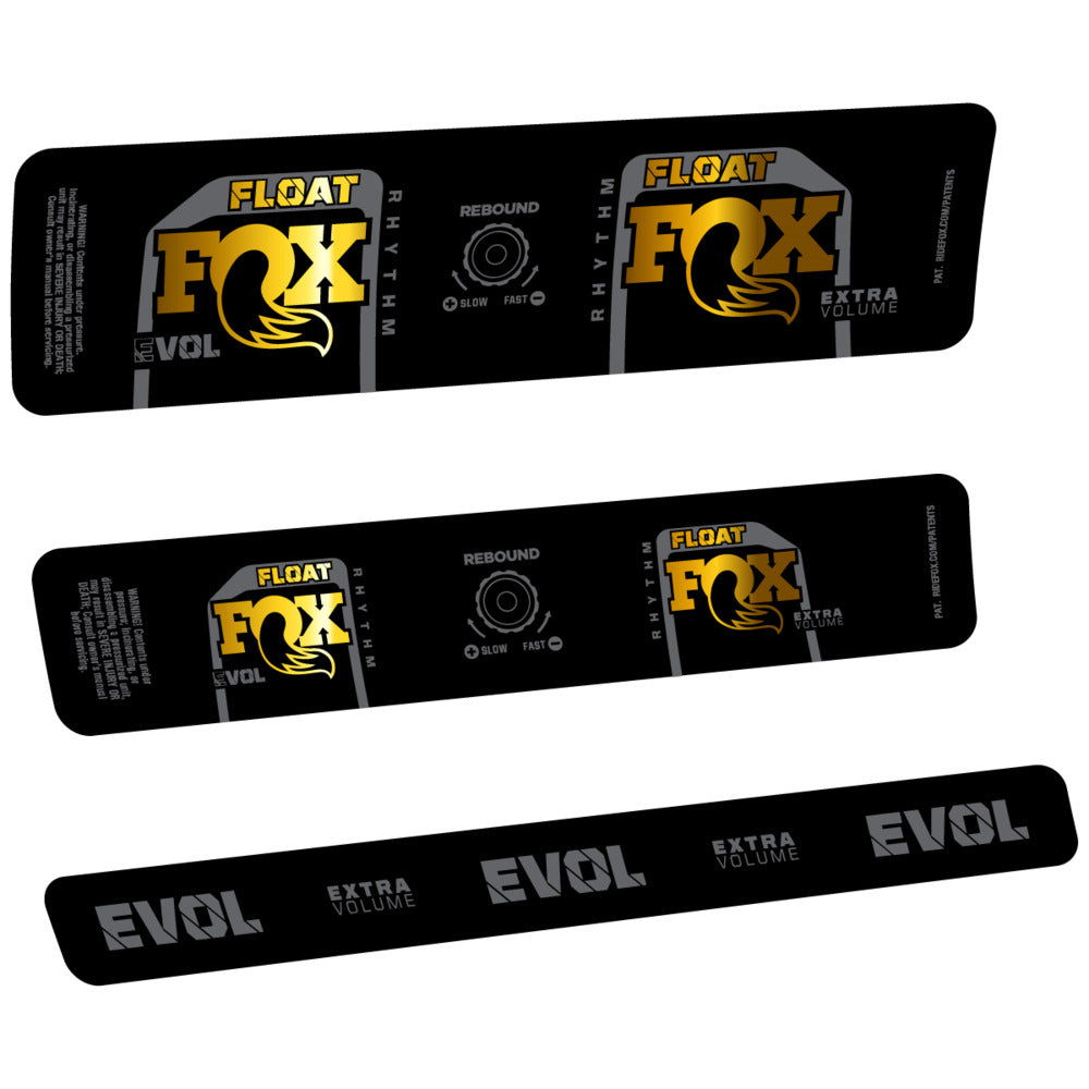 Decal for Fox Float Rhythm Inline R 2025, Rear Shox, bike sticker vinyl
