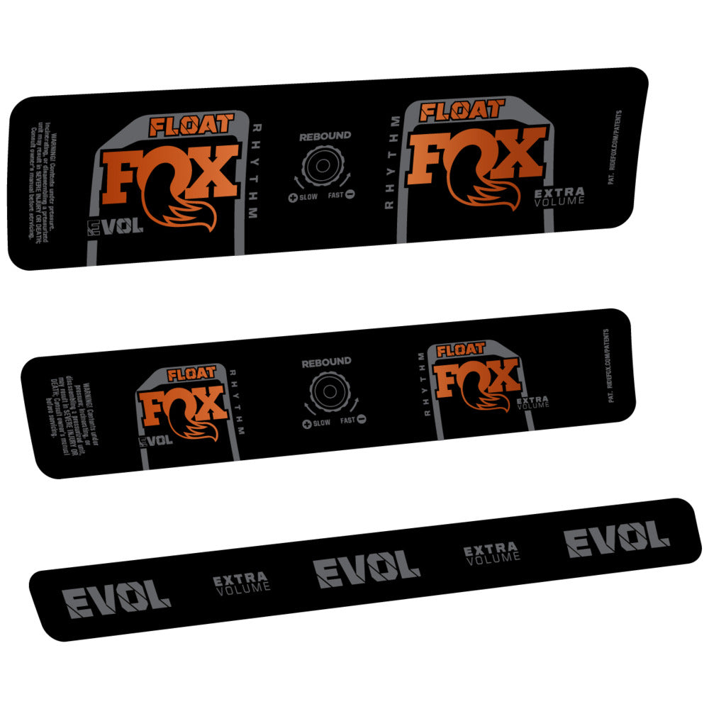 Decal for Fox Float Rhythm Inline R 2025, Rear Shox, bike sticker vinyl