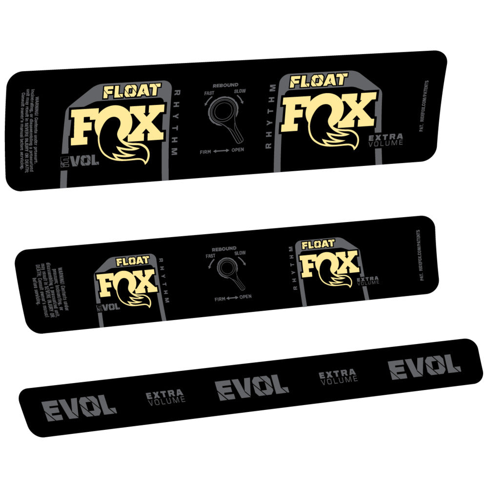 Decal for Fox Float Rhythm Inline CR 2025, Rear Shox, bike sticker vinyl