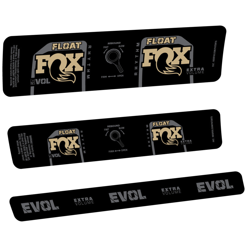 Decal for Fox Float Rhythm Inline CR 2025, Rear Shox, bike sticker vinyl