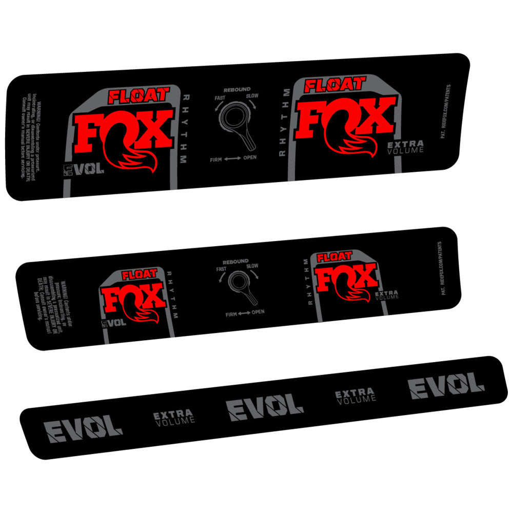 Decal for Fox Float Rhythm Inline CR 2025, Rear Shox, bike sticker vinyl