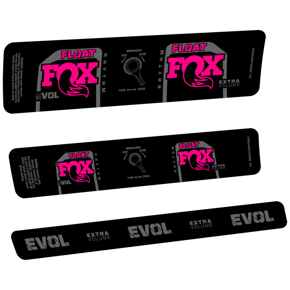 Decal for Fox Float Rhythm Inline CR 2025, Rear Shox, bike sticker vinyl