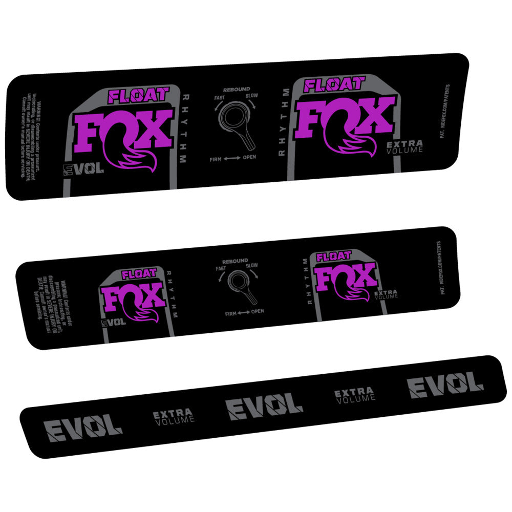 Decal for Fox Float Rhythm Inline CR 2025, Rear Shox, bike sticker vinyl