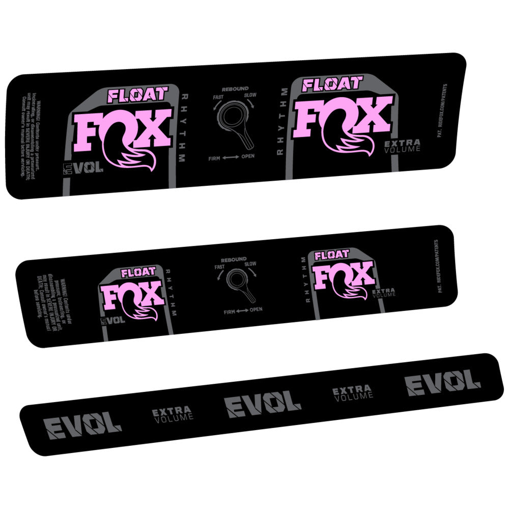 Decal for Fox Float Rhythm Inline CR 2025, Rear Shox, bike sticker vinyl