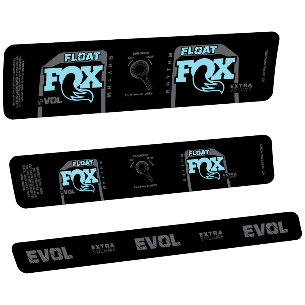 Decal for Fox Float Rhythm Inline CR 2025, Rear Shox, bike sticker vinyl