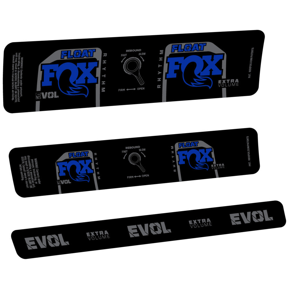 Decal for Fox Float Rhythm Inline CR 2025, Rear Shox, bike sticker vinyl