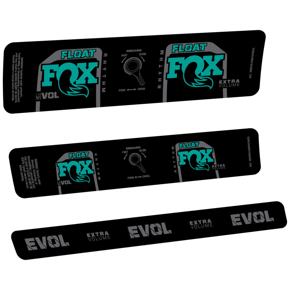Decal for Fox Float Rhythm Inline CR 2025, Rear Shox, bike sticker vinyl