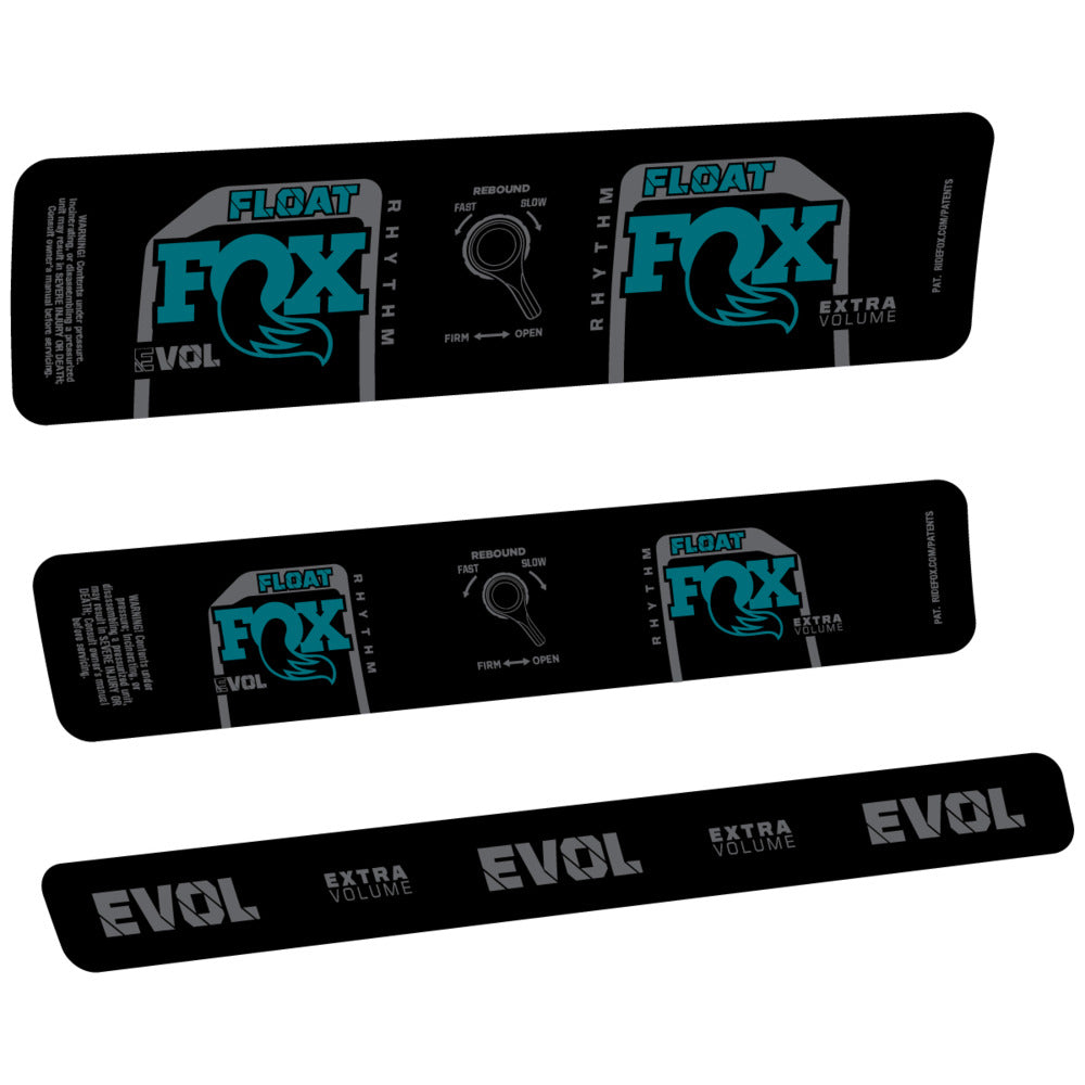 Decal for Fox Float Rhythm Inline CR 2025, Rear Shox, bike sticker vinyl