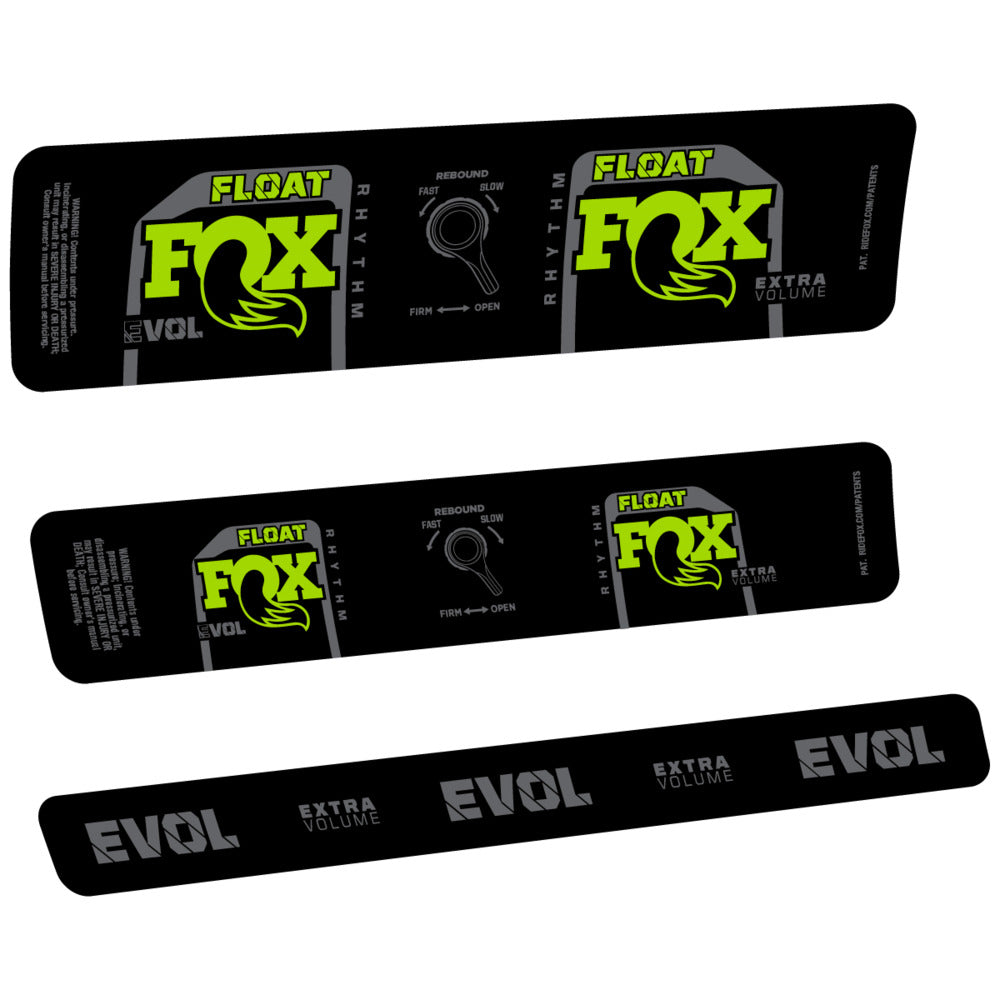 Decal for Fox Float Rhythm Inline CR 2025, Rear Shox, bike sticker vinyl
