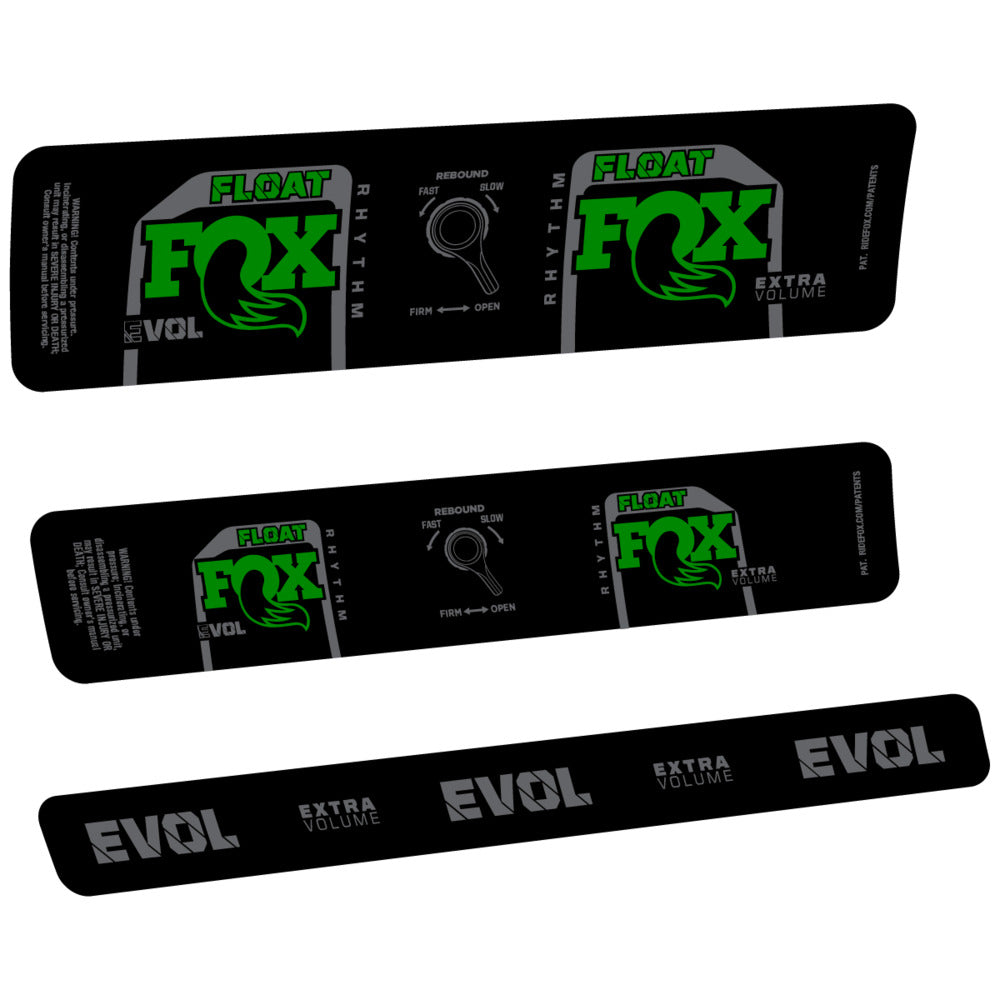 Decal for Fox Float Rhythm Inline CR 2025, Rear Shox, bike sticker vinyl
