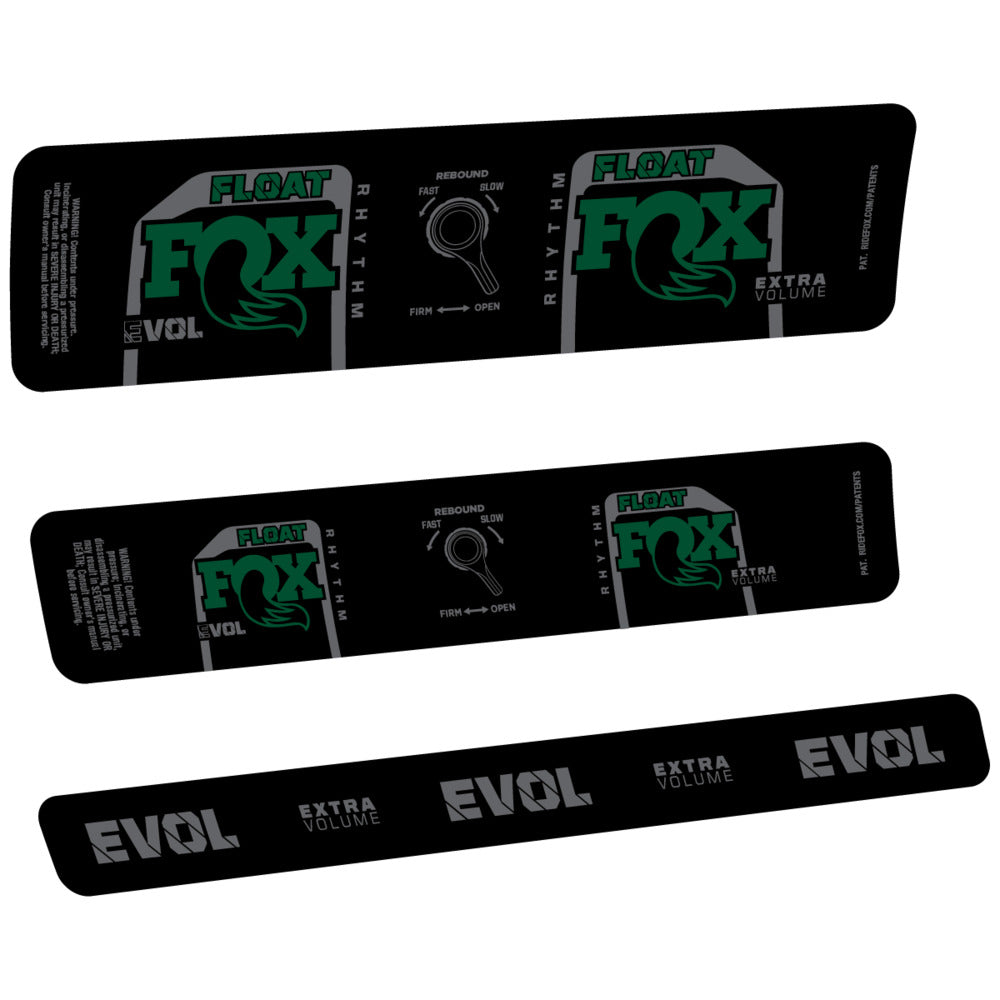 Decal for Fox Float Rhythm Inline CR 2025, Rear Shox, bike sticker vinyl