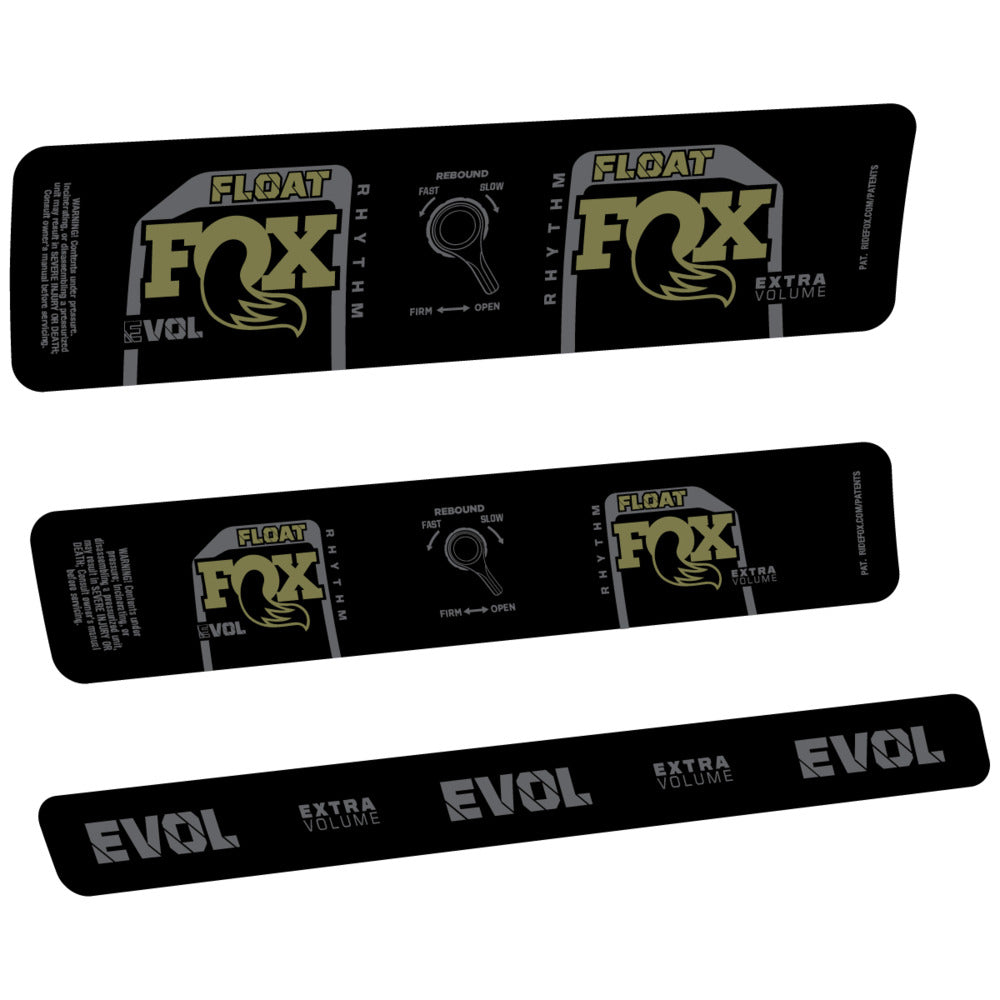 Decal for Fox Float Rhythm Inline CR 2025, Rear Shox, bike sticker vinyl