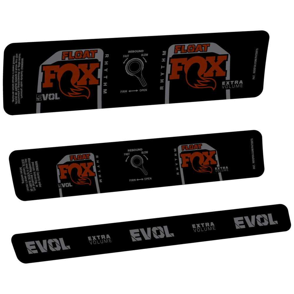 Decal for Fox Float Rhythm Inline CR 2025, Rear Shox, bike sticker vinyl