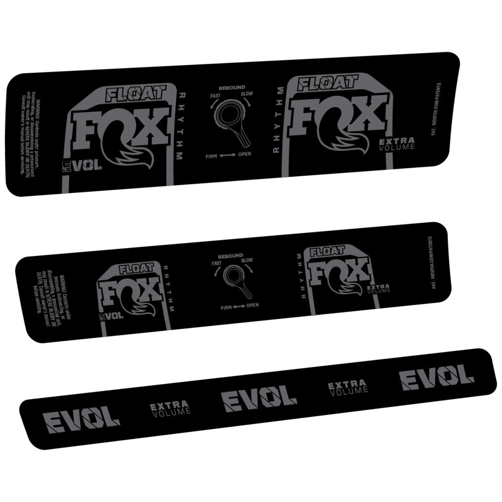 Decal for Fox Float Rhythm Inline CR 2025, Rear Shox, bike sticker vinyl