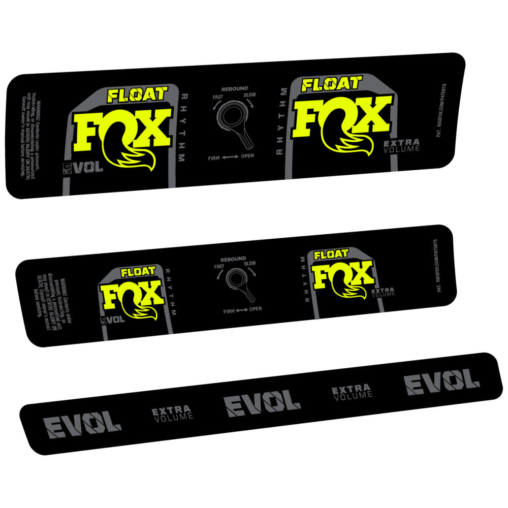 Decal for Fox Float Rhythm Inline CR 2025, Rear Shox, bike sticker vinyl